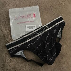 NWT JJ Malibu open back brief style jockstrap size SMALL (29-31)